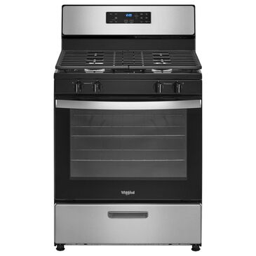 Whirlpool 30"" Manual Clean Gas Range, , large