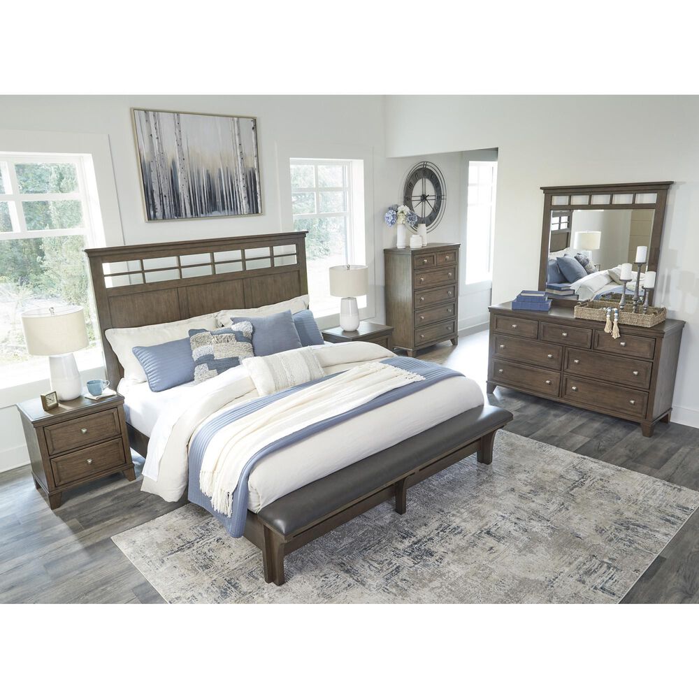 Ashley Shawbeck Nightstand in Medium Brown, , large