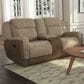 Mayberry Hill Hornet Manual Reclining Loveseat in Rancho Beige, , large