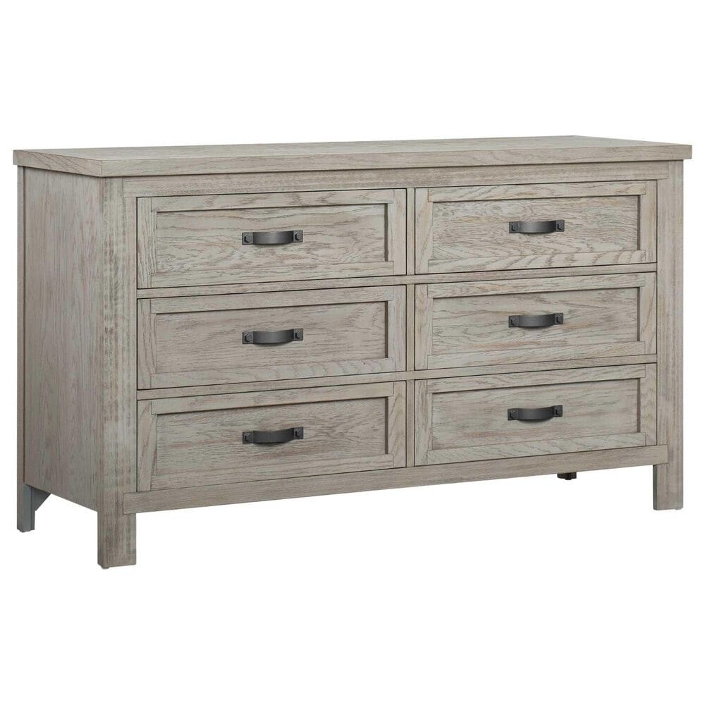Oxford Baby Hanover 6-Drawer Dresser in Oak Gray, , large