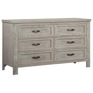 Oxford Baby Hanover 6-Drawer Dresser in Oak Gray, , large