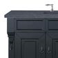 James Martin Vanities Brookfield 48" Single Bathroom Vanity in Antique Black with 3 cm Charcoal Soapstone Quartz Top and Rectangle Sink, , large