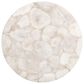 Bernhardt Shimla Side Table in White and German Silver, , large