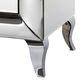 Baxton Studio Pauline 3 Drawer Nightstand in Mirrored, , large