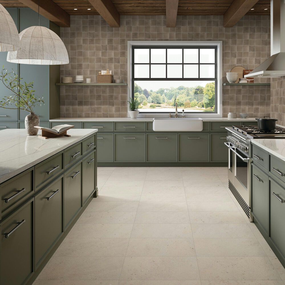 Dal-Tile Relicca Antique 4" x 4" Square Handcrafted Ceramic Tile, , large