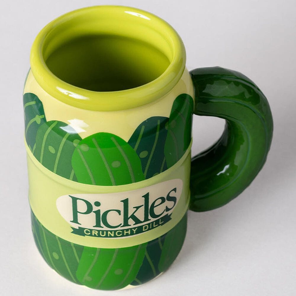 Bando Designs0, Llc Novelty Pickle Jar Ceramic Mug in Green, , large