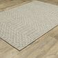 Oriental Weavers Tortuga TR09A 3"3" x 5" Beige and Black Area Rug, , large