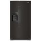 Whirlpool 20.85 Cu. Ft. Counter Depth Freestanding Side by Side Refrigerator in Black Stainless, , large