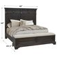 Nicolette Home Hickory Creek Queen Storage Bed, , large