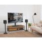 Kanto Adjustable Height and Swiveling Tabletop TV Stand for 40" - 75" TVs in Black, , large