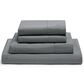 Sanders Collection Premium Bamboo 4-Piece Full Sheet Set in Grey, , large