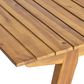 Hearth and Haven 7-Piece Outdoor Dining Set in Teak, , large
