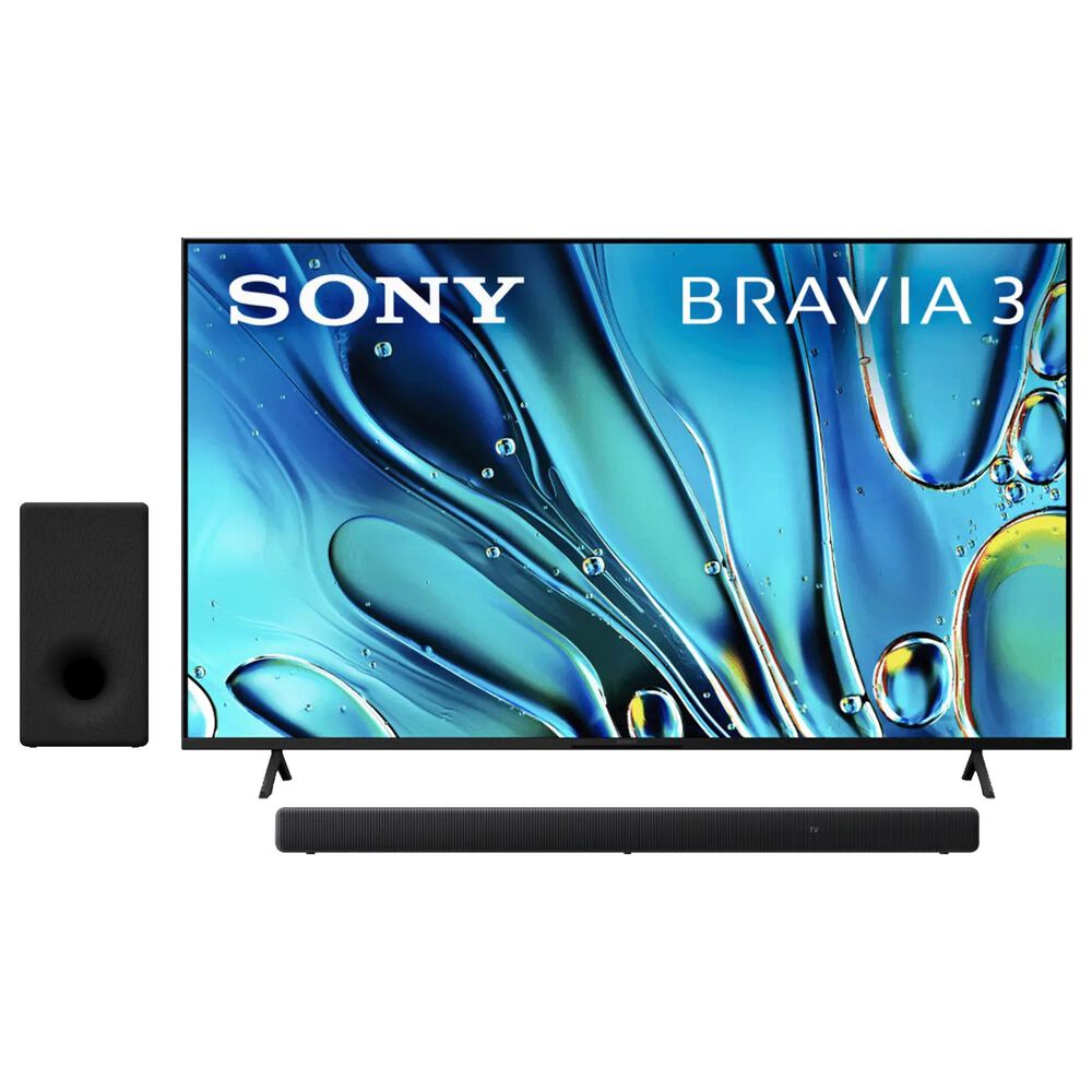 Sony *65 4K LED TV W/SOUNDBAR SYS, , large