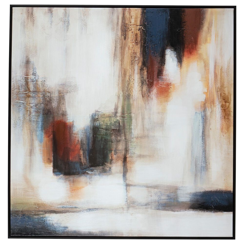 Ashley Pigeonford 39.38&quot; x 39.38&quot; Wall Art in Black, , large