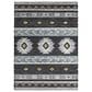 Dalyn Rug Company Phoenix PH3 2"6" x 3"10" Black Indoor/Outdoor Area Rug, , large