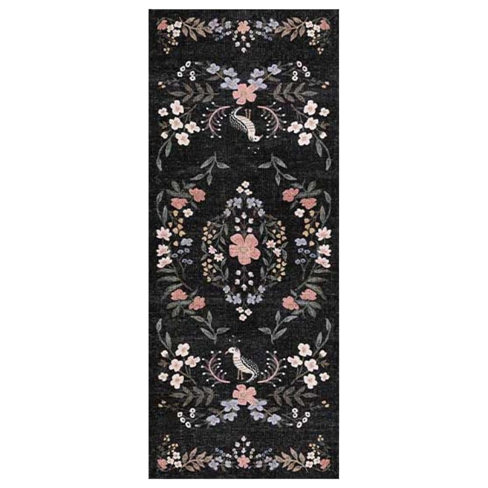 Rifle Paper Co Maison 2" x 5" Tuileries Black Runner, , large