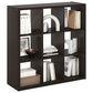 HOMLUX 9-Cube Reversible Open Back Bookshelf in Dark Oak, , large