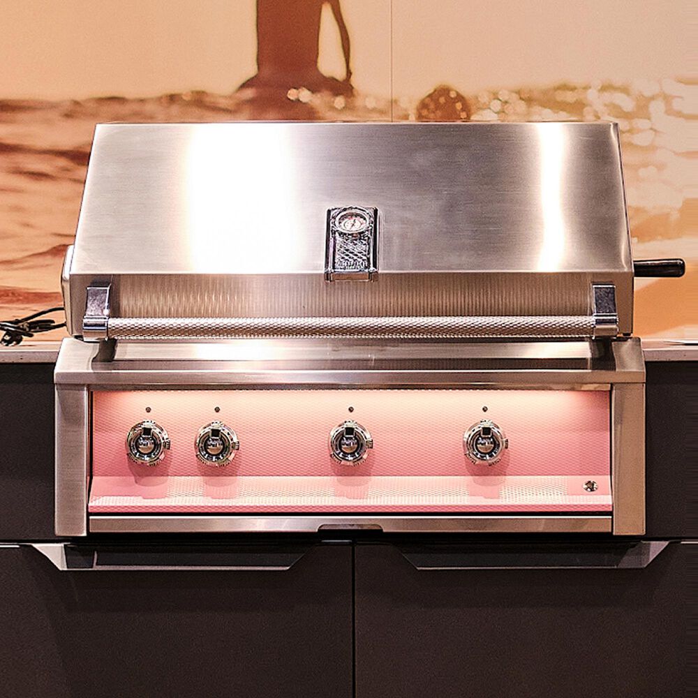 Hestan Aspire 36" Built-In Natural Gas Grill with Rotisserie in Stainless Steel, , large