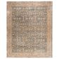 Nourison Luxurious 2" x 3" Ivory and Blue Area Rug, , large