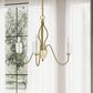 Cal Lighting Kalamaria 5-Light Chandelier in Antique Brass, , large
