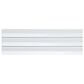 Soho Studio Accordion Blanco White 5" x 16" Porcelain Tile, , large