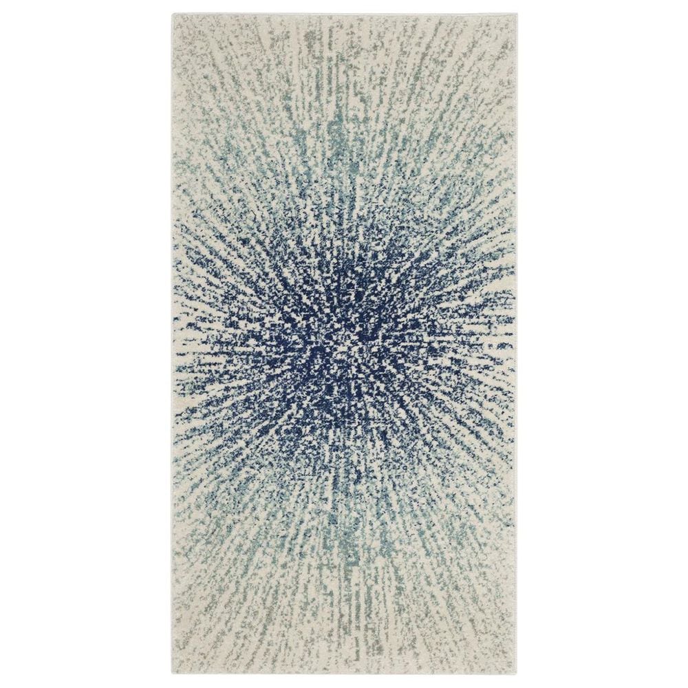 Safavieh Evoke EVK228A 2"2" x 4" Royal and Ivory Scatter Rug, , large