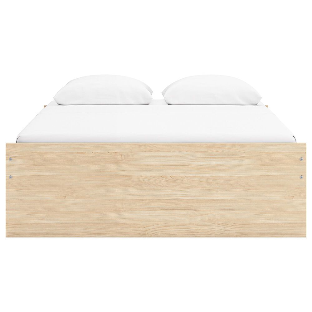 Ashley Onita Queen Platform Bed with 2 Side Storage in Natural, , large