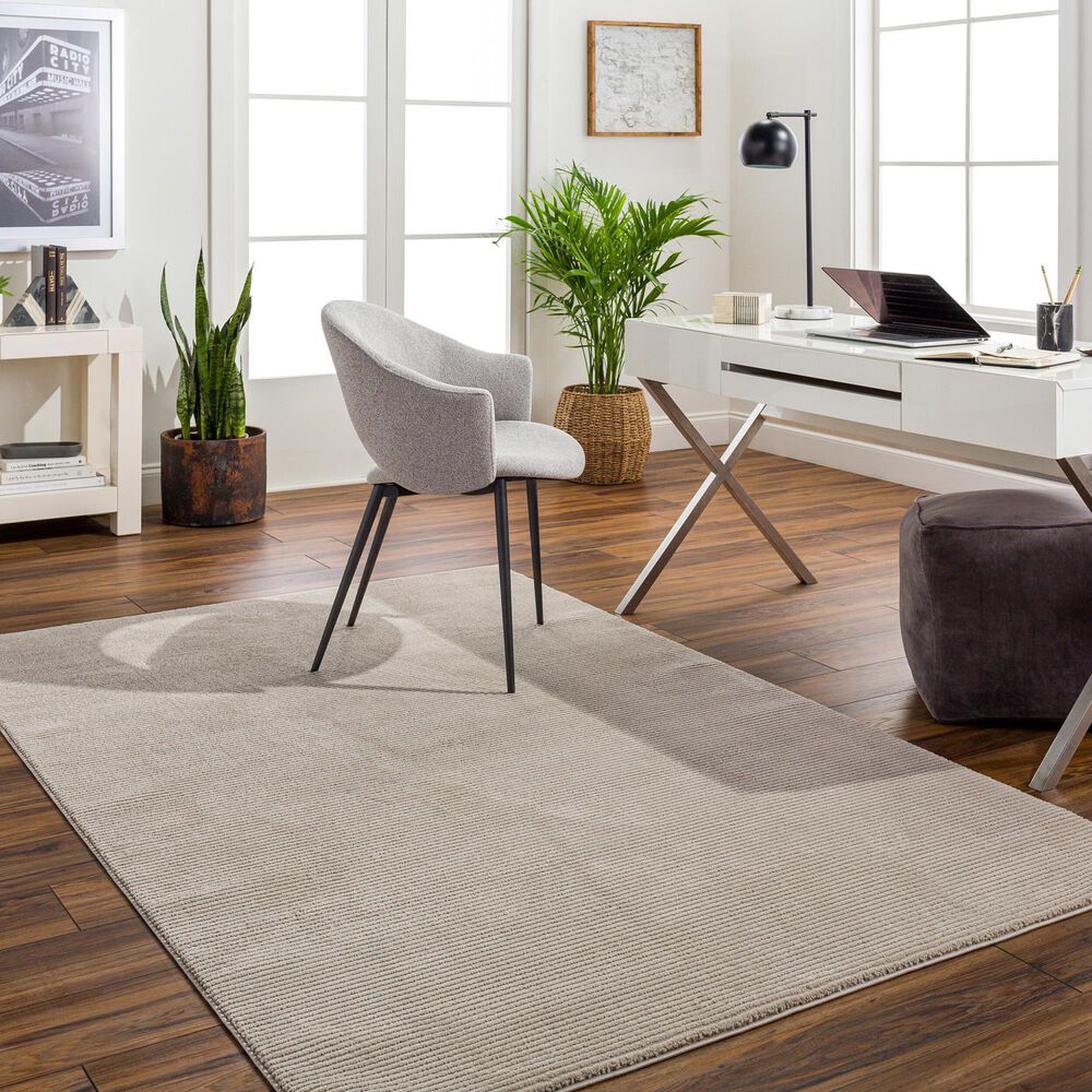 Surya Alder 5&#39; x 7&#39; Tan and Taupe Area Rug, , large