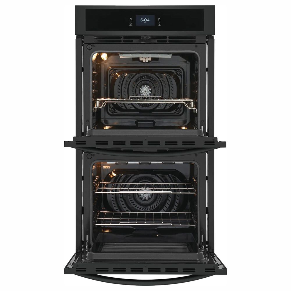 Frigidaire 27&quot; Double Electric Wall Oven with Fan Convection in Black, , large
