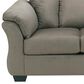 Ashley Darcy Stationary Loveseat in Cobblestone, , large