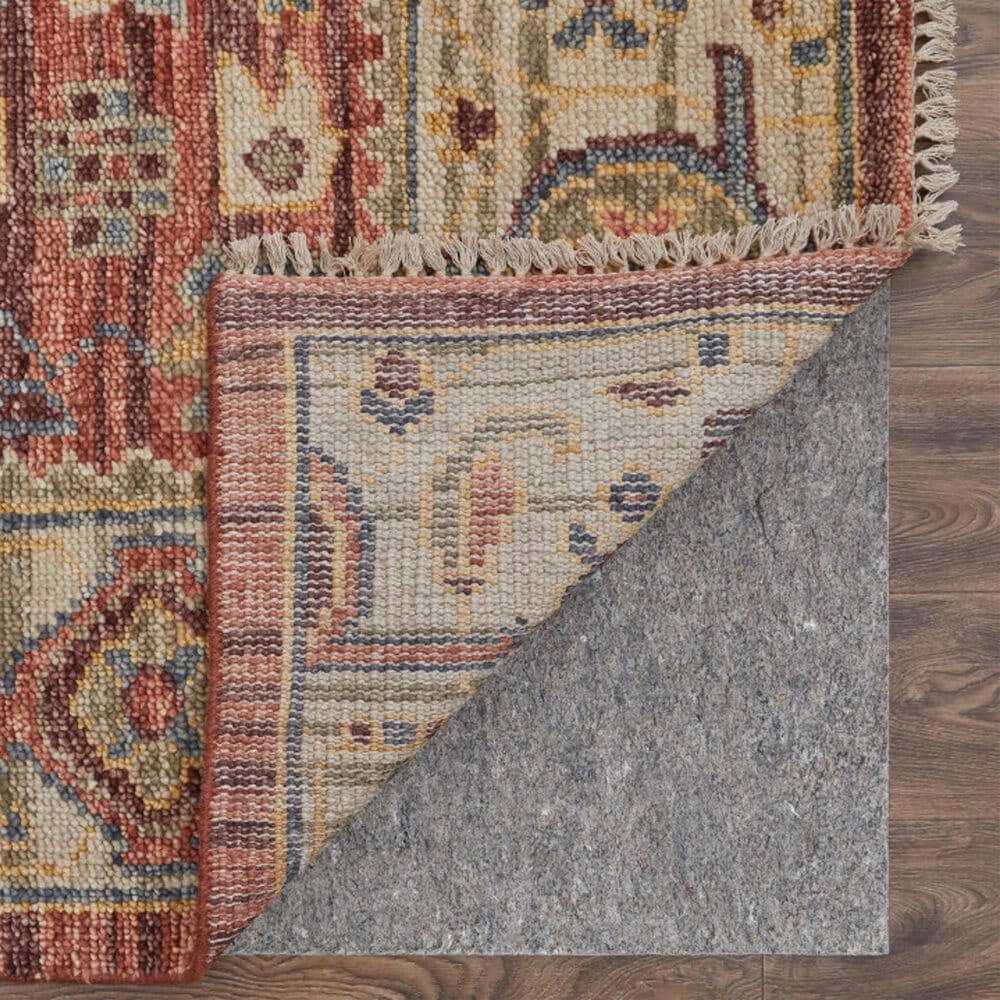 Feizy Fillmore 9&#39; x 12&#39; Rust and Beige Area Rug, , large
