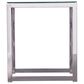 Southern Enterprises Stevenly End Table in Chrome, , large