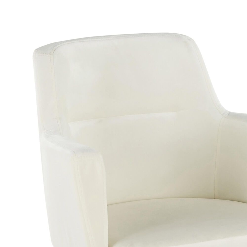 Lumisource Andrew Dining Chair in Cream/Gold &#40;Set of 2&#41;, , large