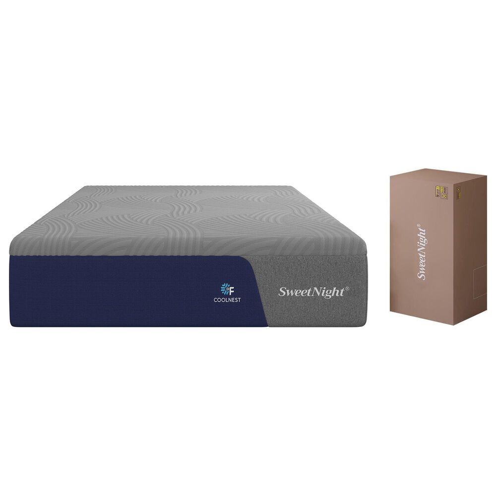 SweetNight CoolNest 16" 518 Medium Queen Mattress in a Box, , large