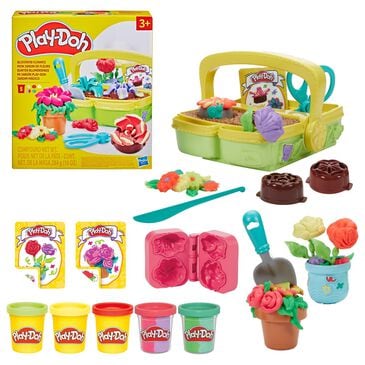 PlayDoh Blooming Flower Garden Playset, , large