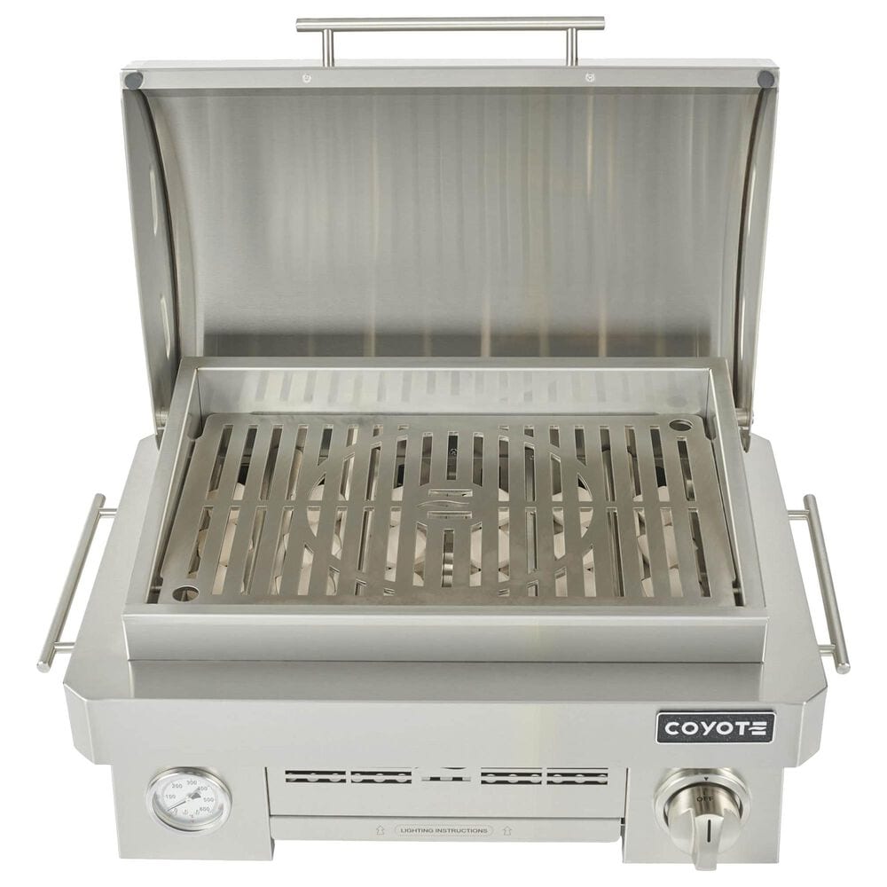 Coyote Outdoor CCVRPG-CT Portable Liquid Propane Gas Grill in Stainless Steel, , large