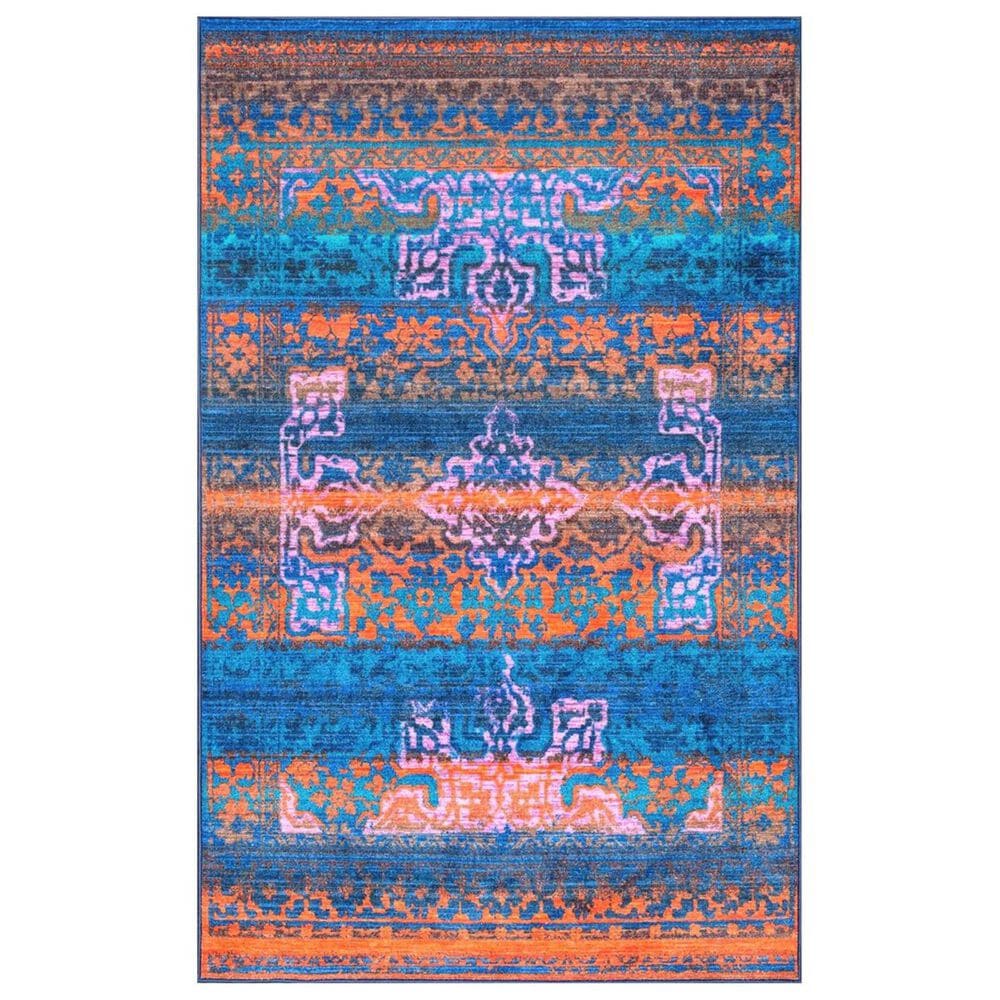 nuLOOM Giza MCGZ27A 8' x 10' Navy Blue Area Rug, , large