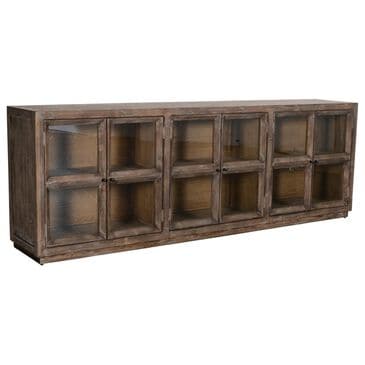 Classic Home Selma 6-Drawer Sideboard in Reclaimed Pine, , large