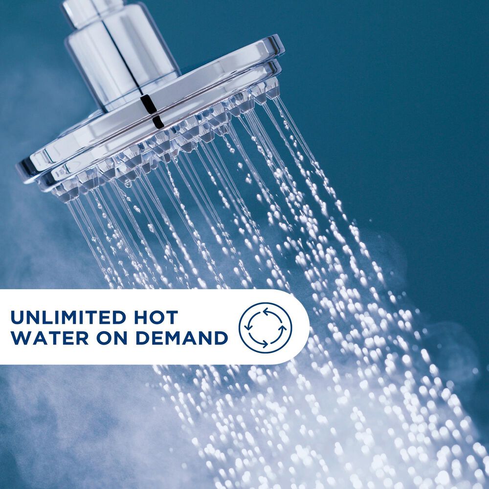 GE Appliances 24 kW Tankless Electric Water Heater in Diamond Gray, , large