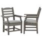 Signature Design by Ashley Visola Dining Chair with Cushion in Gray - Set of 2, , large
