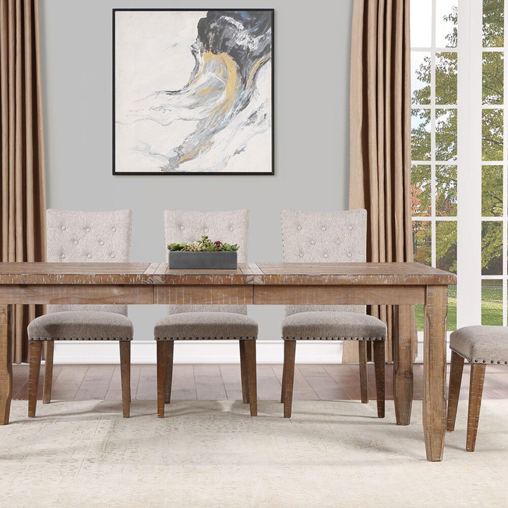 Crystal City Riverdale Dining Table in Natural - Table Only, , large