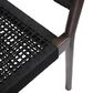 Blue River Doris Patio Dining Chair in Dark Eucalyptus and Black (Set of 2), , large