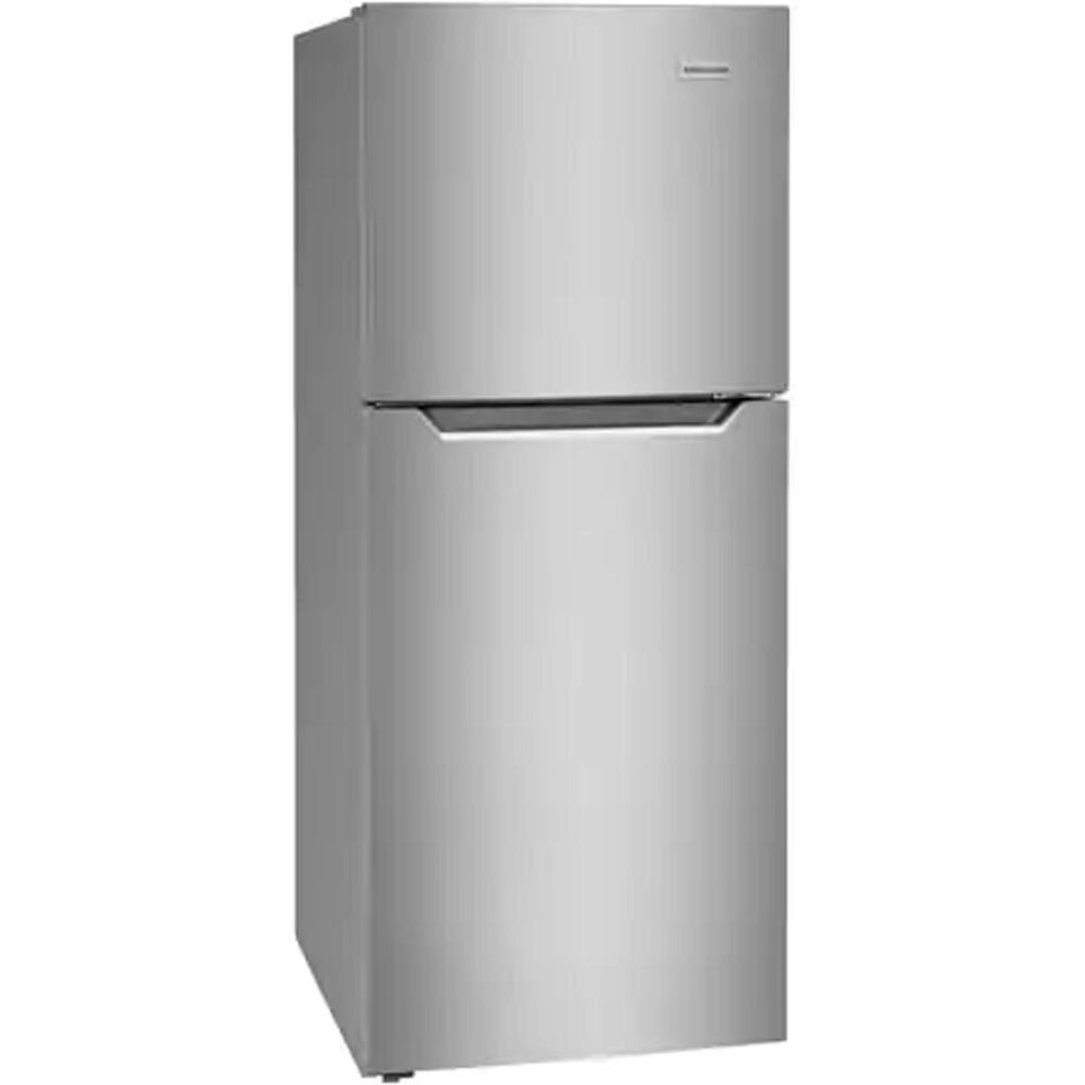Frigidaire 11.6 Cu. Ft. Top Freezer Apartment-Size Refrigerator in Brushed Steel, , large