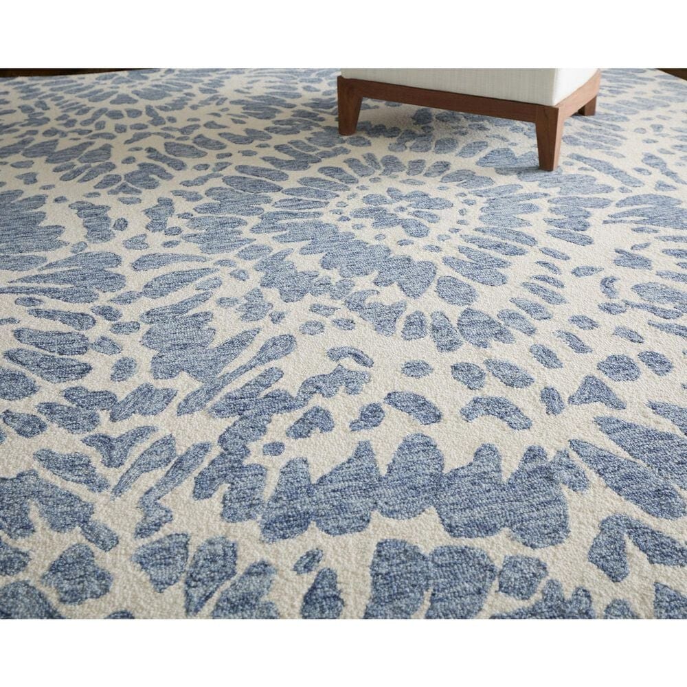 Feizy Wallace Blue 2&#39; x 3&#39; Area Rug, , large