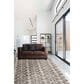 Feizy Enzo 3"6" x 5"6" Charcoal and Taupe Area Rug, , large
