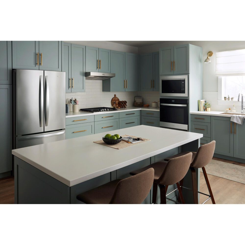 Whirlpool 1.6 Cu. Ft. Sensor Cooking Microwave in Fingerprint Resistant Stainless Steel, , large