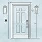 Vaxcel Portage Park 1-Light Outdoor Wall Sconce in Matte Black, , large