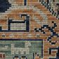 Oriental Weavers Legacy LGY04 Rust and Blue 7"10" x 10"10" Area Rug, , large