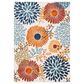 Safavieh Cabana CBN832A 3" x 5" Creme and Red Indoor/Outdoor Area Performance Rug, , large