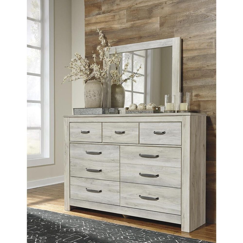 Ashley Bellaby 7 Drawer Dresser in Whitewash, , large